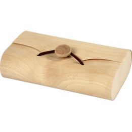 CC Hout fineer envelop doos 13x8x3,5cm