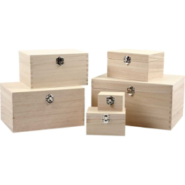 CC Houten dozen 6 stuks