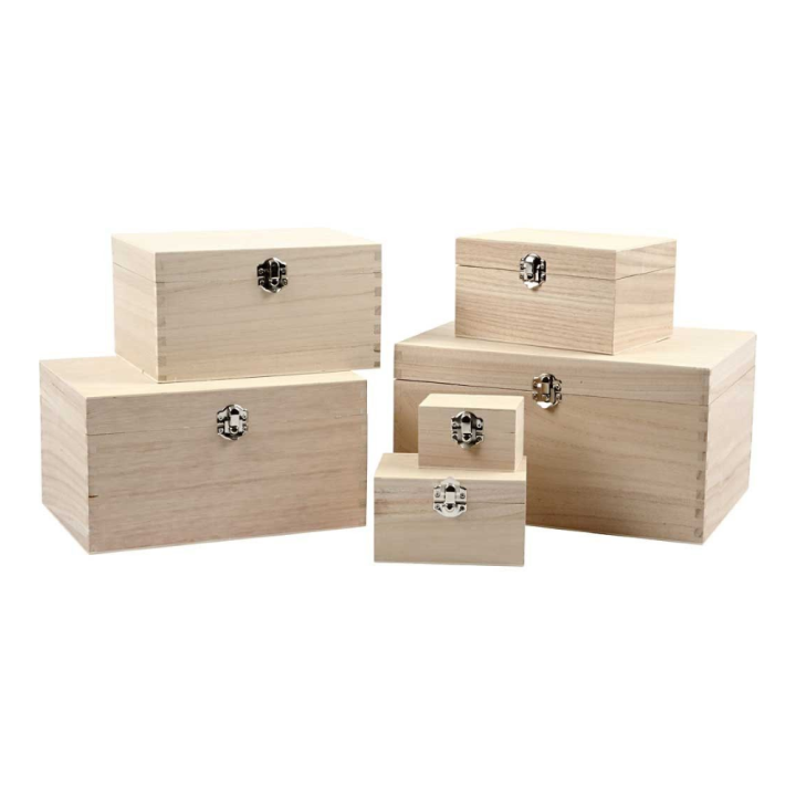 CC Houten dozen 6 stuks