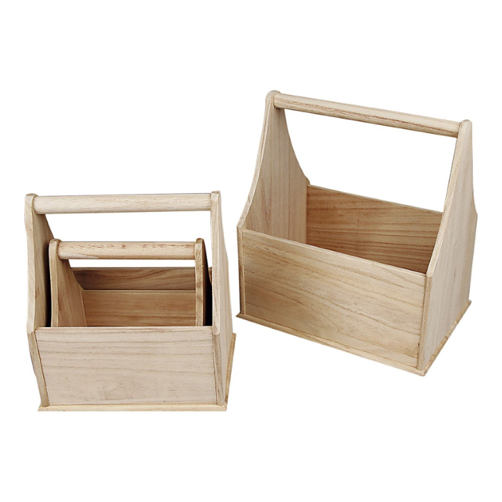 CC Houten flessenhouder 3 stuks