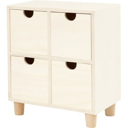 CC Houten ladenkast 23x20x11,5cm