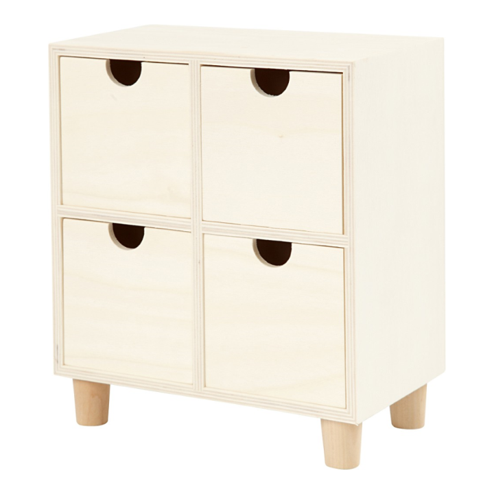 CC Houten ladenkast 23x20x11,5cm