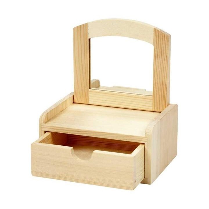 CC Houten ladetafel 12x10x6,5cm