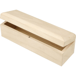 CC Houten langwerpige doos 20x6x6cm