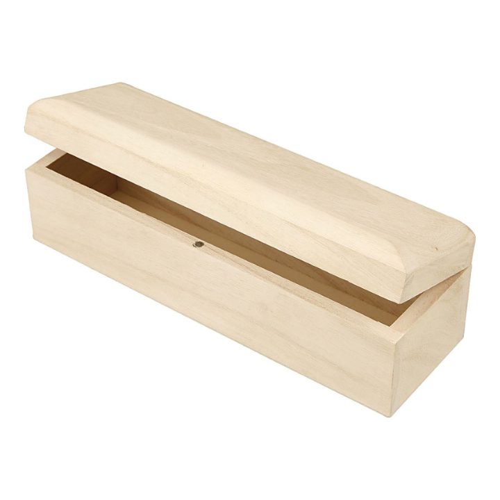 CC Houten langwerpige doos 20x6x6cm