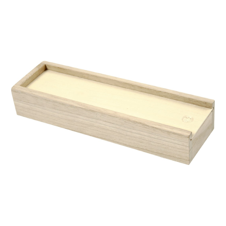 CC Houten pennendoos 20x6x3,5cm