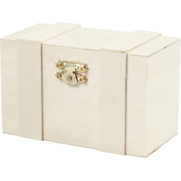 CC Houten schatkist 12x6x7.5cm