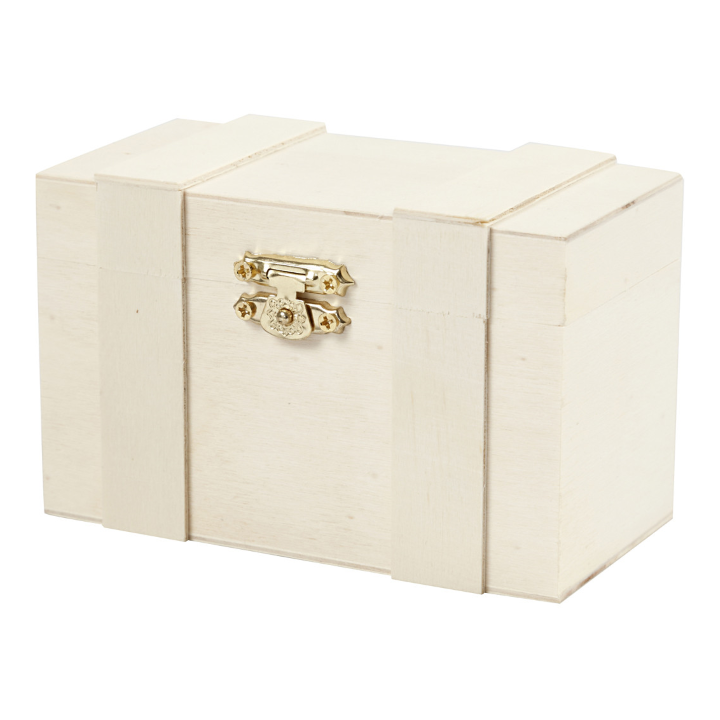 CC Houten schatkist 12x6x7.5cm