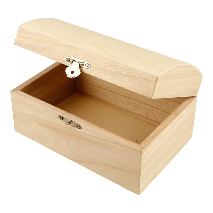 CC Houten schatkist 16,5x11x8,55cm