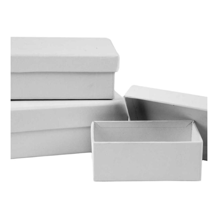 CC Rechthoekige dozen 3 stuks