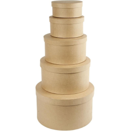 CC Ronde hoedendozen 5 stuks