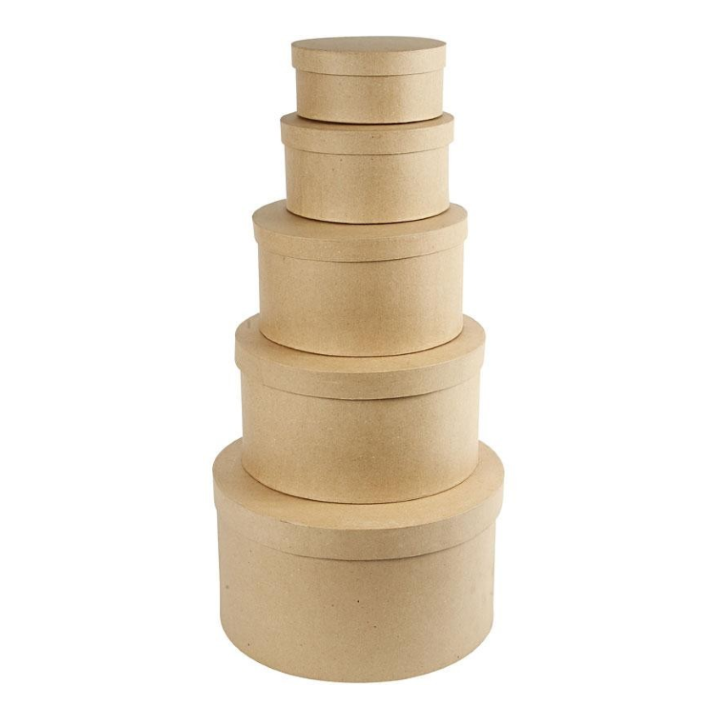 CC Ronde hoedendozen 5 stuks