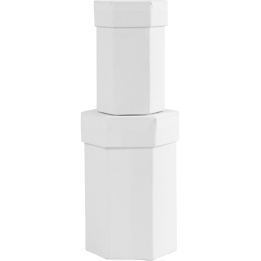 CC Zeskantige dozen 2 stuks
