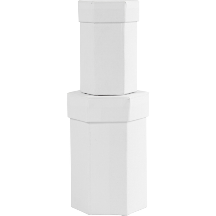 CC Zeskantige dozen 2 stuks