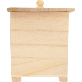 GC Houten doos met deksel 8,5x11,5cm