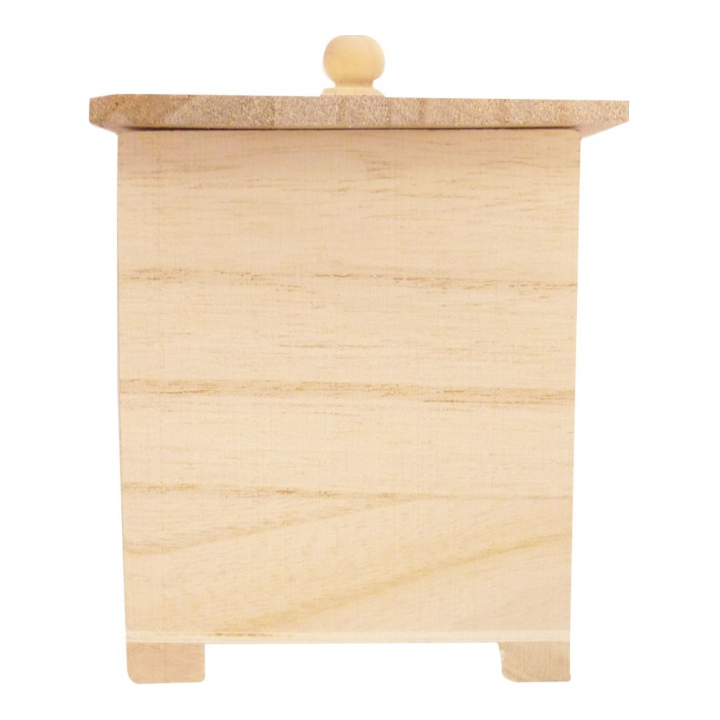 GC Houten doos met deksel 8,5x11,5cm