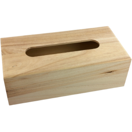Tissuedoos Paulownia 27x13,5x8,5cm