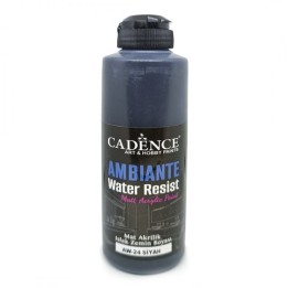 Cadence ambiante waterbestendige matt acrylverf 250ml black + 10 gr catalyst