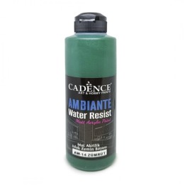 Cadence ambiante waterbestendige matt acrylverf 250ml emerald green + 10 gr catalyst