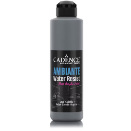 Cadence ambiante waterbestendige matt acrylverf 250ml grafitti gray + 10 gr catalyst