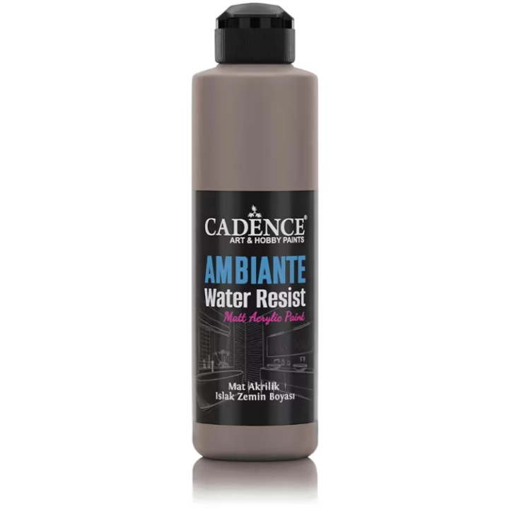 Cadence ambiante waterbestendige matt acrylverf 250ml mink + 10 gr catalyst