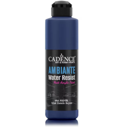 Cadence ambiante waterbestendige matt acrylverf 250ml ocean + 10 gr catalyst