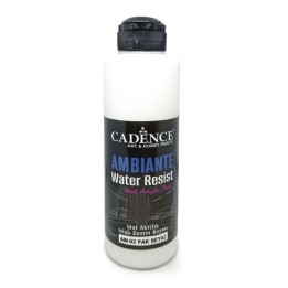 Cadence ambiante waterbestendige matt acrylverf 250ml pure white + 10 gr catalyst