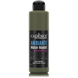 Cadence ambiante waterbestendige matt acrylverf 250ml walnut + 10 gr catalyst