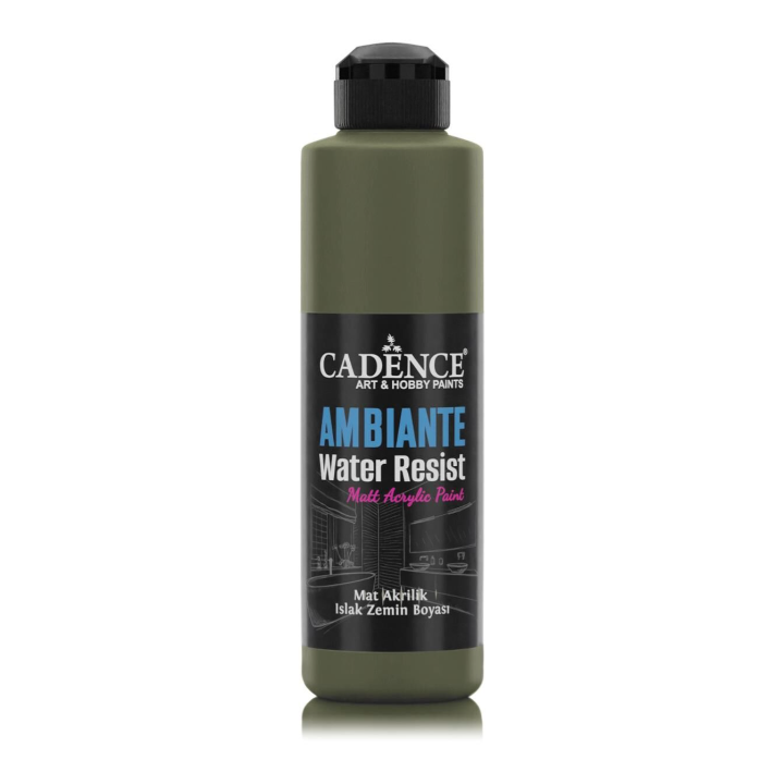 Cadence ambiante waterbestendige matt acrylverf 250ml walnut + 10 gr catalyst