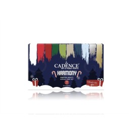 Cadence harmony acrylverf set 10x59ml kerst
