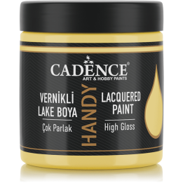 Cadence hoogglans acrylverf 250ml light yellow
