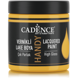 Cadence hoogglans acrylverf 250ml sun yellow