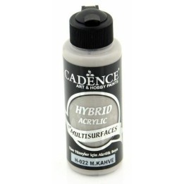 Cadence hybrid acrylverf 120ml collier brown