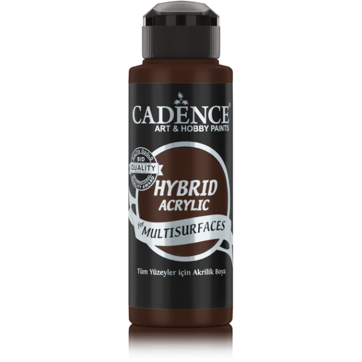 Cadence hybrid acrylverf 120ml dark brown