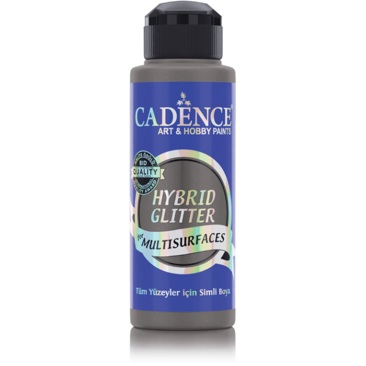 Cadence hybrid acrylverf glitter 120ml graffiti grey