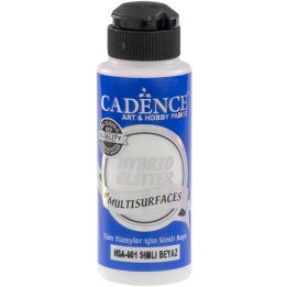 Cadence hybrid acrylverf glitter gold 120ml wit