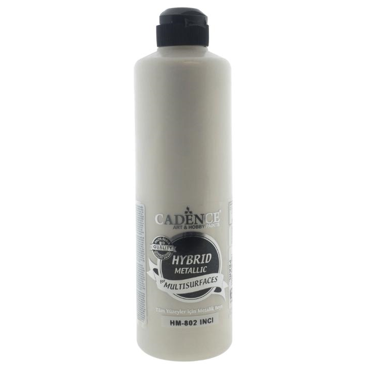 Cadence hybrid acrylverf metallic 500ml pearl