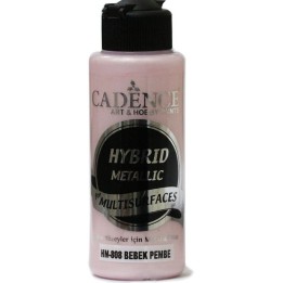 Cadence hybrid acrylverf metallic 120ml babyroze