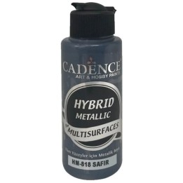 Cadence hybrid acrylverf metallic 120ml sapphire