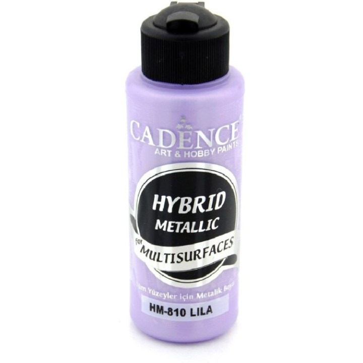 Cadence hybrid acrylverf metallic 120ml lila