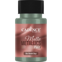 Cadence matte metallic verf 50ml antiek groen