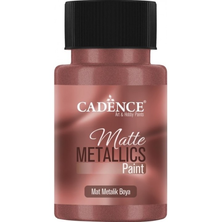 Cadence matte metallic verf 50ml antiek koper