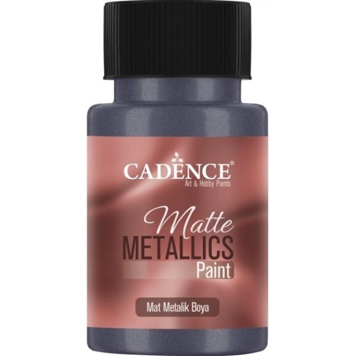 Cadence matte metallic verf 50ml blauw paars