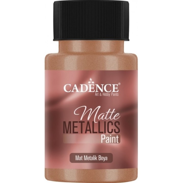 Cadence matte metallic verf 50ml brons
