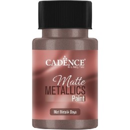 Cadence matte metallic verf 50ml bruin