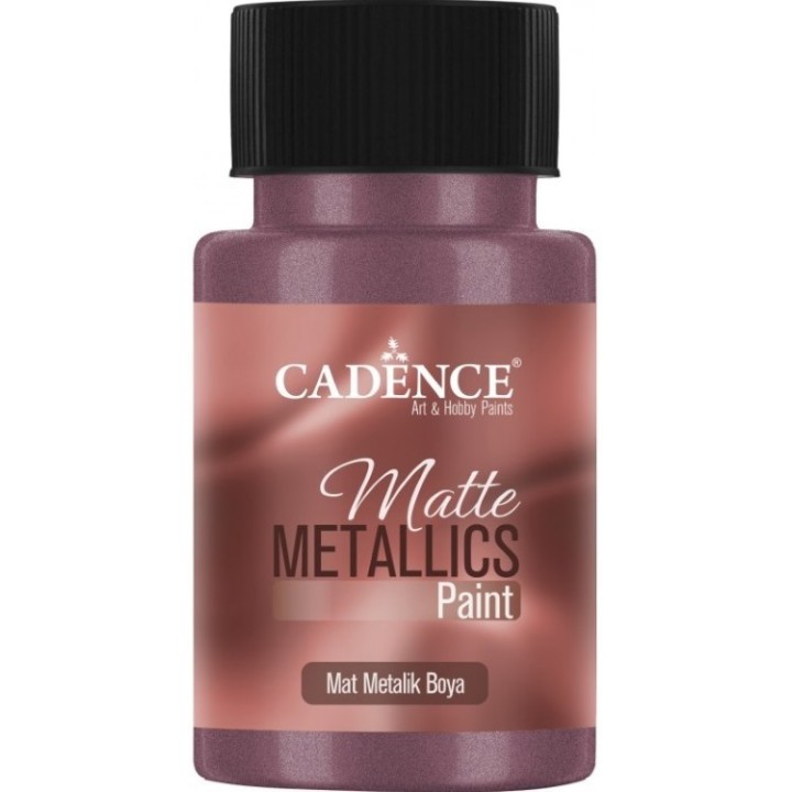 Cadence matte metallic verf 50ml bruin koper