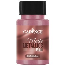 Cadence matte metallic verf 50ml dry rose