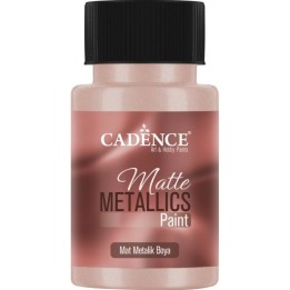 Cadence matte metallic verf 50ml faded pink