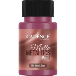 Cadence matte metallic verf 50ml maroon
