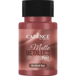 Cadence matte metallic verf 50ml rood